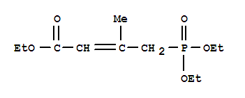 Ethyl 4-(diethoxyphosphoryl)-3-methylbut-2-enoate
